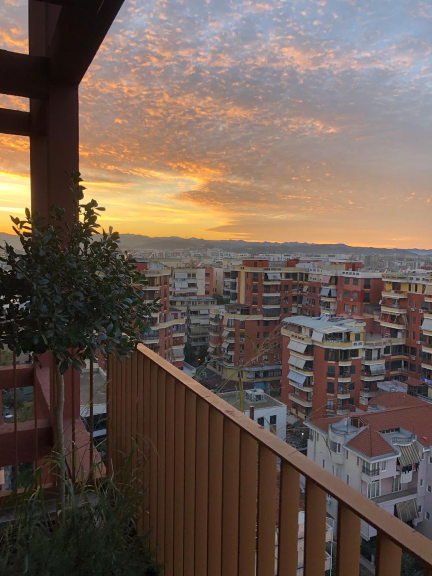Garden Building Luxury Apartment Tirana Exterior foto